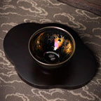 Yohen Tenmoku Jian Zhan Oil Spots Tea Cup