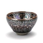 Purple Yohen Tenmoku Jian Zhan Oil Spots Tea Cup